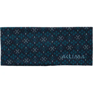 Aclima DesignWool Glitre Bandeau, Bleu Pétrole magasin solde 7