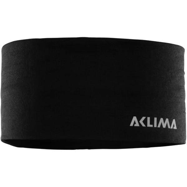 Aclima LightWool Bandeau, Noir à prix d'occasion 1