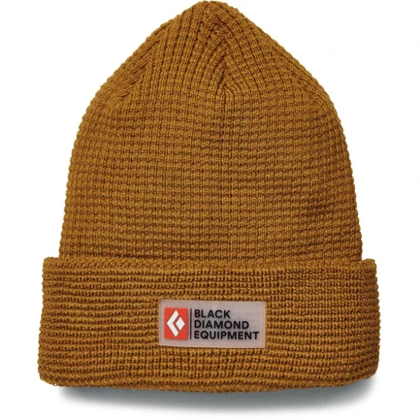 Black Diamond Double Waffle Beanie, Marron Livraison rapide 1