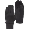 Black Diamond Lightweight Wooltech Gants, Noir Prestation Et Rapide 5