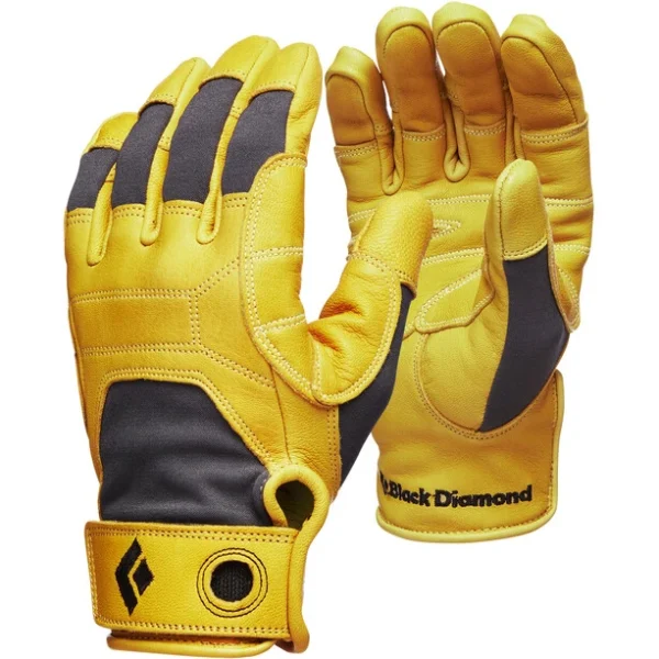 bas prix Black Diamond Transition Gants, Jaune/gris 1