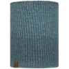 Buff Marin Gilet De Cou En Tricot Et En Polaire Femme, Bleu magasins pas chers 7