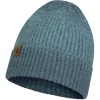 Buff Marin Bonnet En Maille Tricotée, Bleu marques pas cher 5