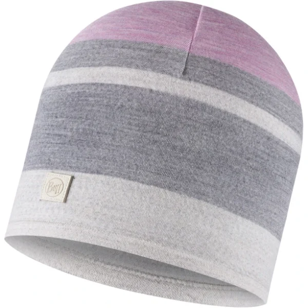 Buff Move Merino Wool Casquette, Gris/rose remise en ligne 3