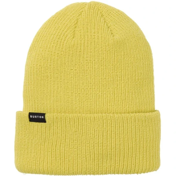 Burton Recycled All Day Long Bonnet, Jaune SOLDES TOUT À 1