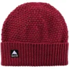 Burton Seed Stitch Bonnet, Rouge vente luxe pas cher 7