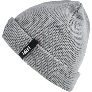 CAMPZ Bonnet Tricoté Réfléchissant à LED, Gris Authenticité garantie 10