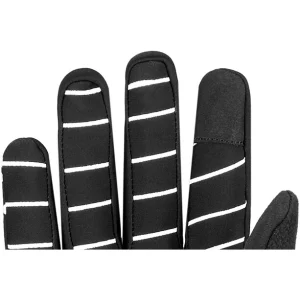 soldes pas cher CAMPZ Runner Gants, Noir/blanc 13