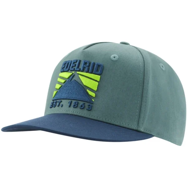 qualité supérieure Edelrid Moab Casquette, Vert/bleu 1