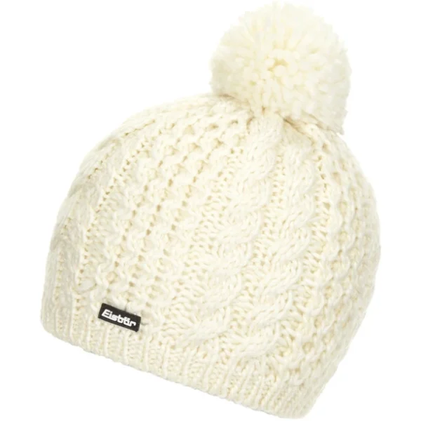 Eisbär Eisbär Afra Bonnet Pompon Femme, Blanc magasin solde 1