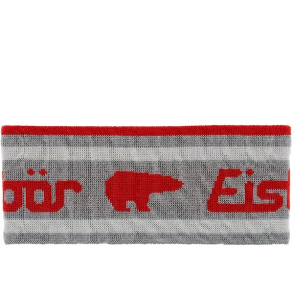 Eisbär Eisbär Chantini Bandeau, Gris/rouge en ligne vente 1