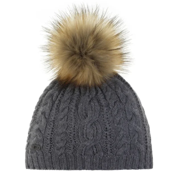 vente pas cher en ligne Eisbär Eisbär Lou Lux Bonnet Femme, Gris 1