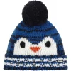 marque pas cher Eisbär Eisbär Rico Bonnet À Pompon Enfant, Bleu 5