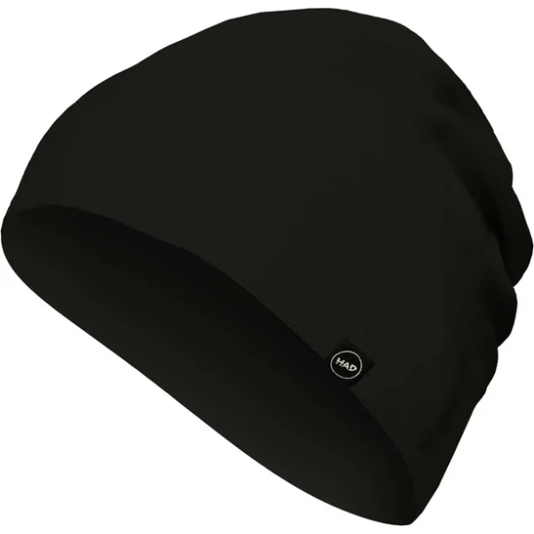 HAD Mérinos Mid Beanie, Noir luxe soldes 1