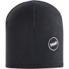 pas cher marque HAD Printed Fleece Bonnet, Noir 8