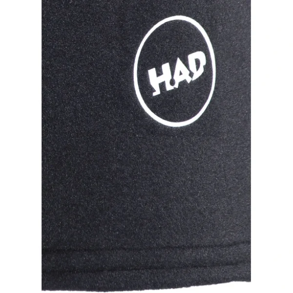 pas cher marque HAD Printed Fleece Bonnet, Noir 4