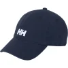 marque pas cher Helly Hansen Logo Casquette, Bleu 10