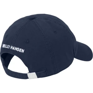 marque pas cher Helly Hansen Logo Casquette, Bleu 6