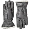 destockage Hestra Deerskin Primaloft Gants Femme, Noir 16