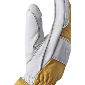 magasin en ligne france Hestra Fält Guide 5 Finger Gloves, Beige/blanc 10