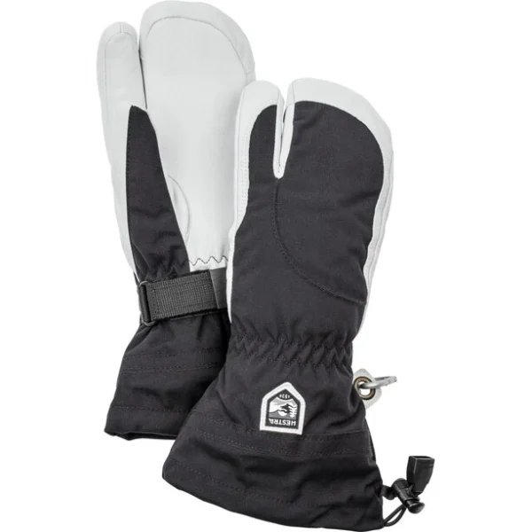 Hestra Heli Ski Gants Femme, Noir/blanc dernière tendance 1