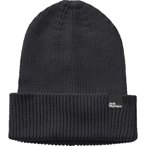 Jack Wolfskin Essential Bonnet, Noir magasin france 1