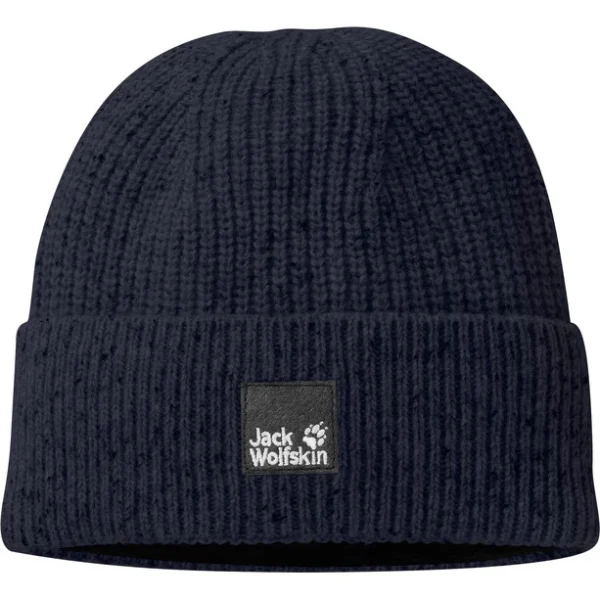 Jack Wolfskin Nature Bonnet En Tricot, Bleu prix le plus bas 1