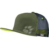 en solde Jack Wolfskin Rib Paw Casquette Enfant, Vert 19