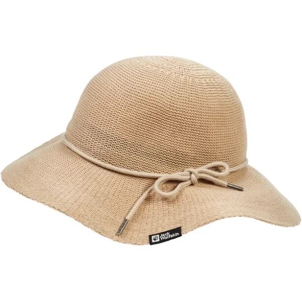 officiel Jack Wolfskin Travel Hat Women, Beige 1