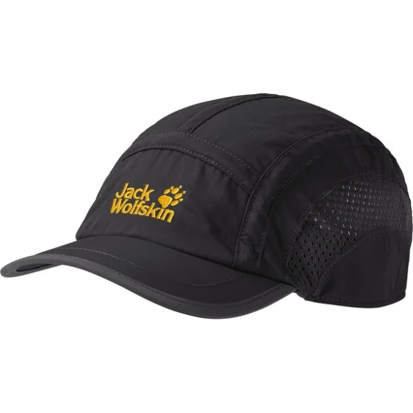 mode pas cher Jack Wolfskin Vent Pro Casquette Enfant, Noir 1