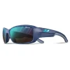 comparez les prix Julbo Run Reactive 2>4 Lunettes De Soleil Homme, Bleu/gris 17