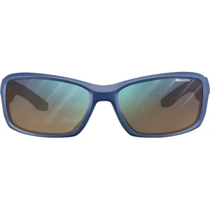 comparez les prix Julbo Run Reactive 2>4 Lunettes De Soleil Homme, Bleu/gris 10