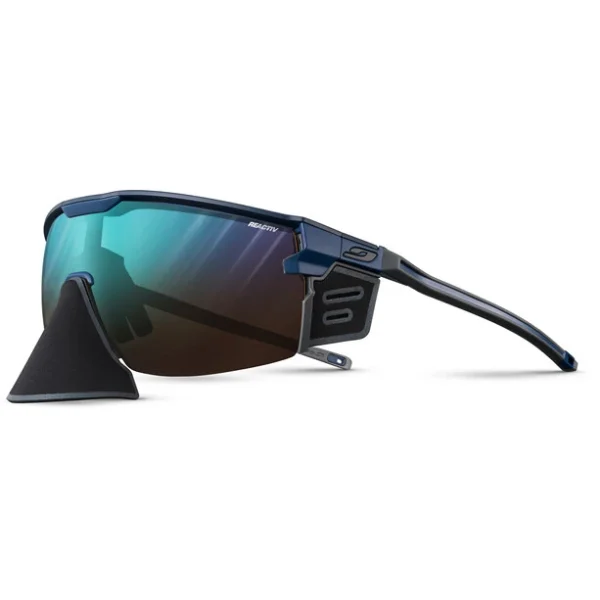 Julbo Ultimate Cover Reactiv 2>4 Lunettes De Soleil, Bleu/vert en vente 1