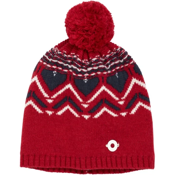 l'unique style Kari Traa Sundve Bonnet Femme, Rouge 1