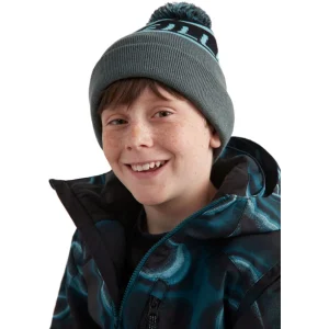 pas cher en vente O’Neill Powder Beanie Garçon, Bleu Pétrole/noir 9