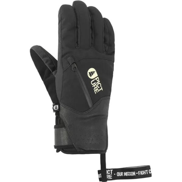 marque pas cher Picture Kakisa Gants Femme, Noir 1