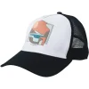 fashioniable Prana La Viva Casquette Trucker, Noir/blanc 11