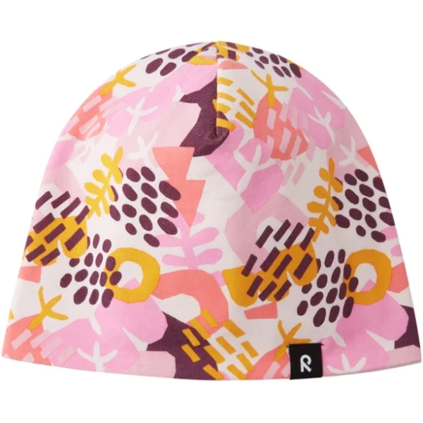 Reima Tanssi Bonnet Enfant, Rose/Multicolore pas cher en vente 1