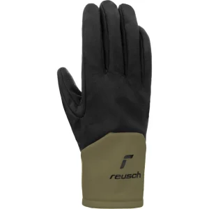 Reusch Vertical TOUCH-TEC Gants, Noir/olive magasin paris 9