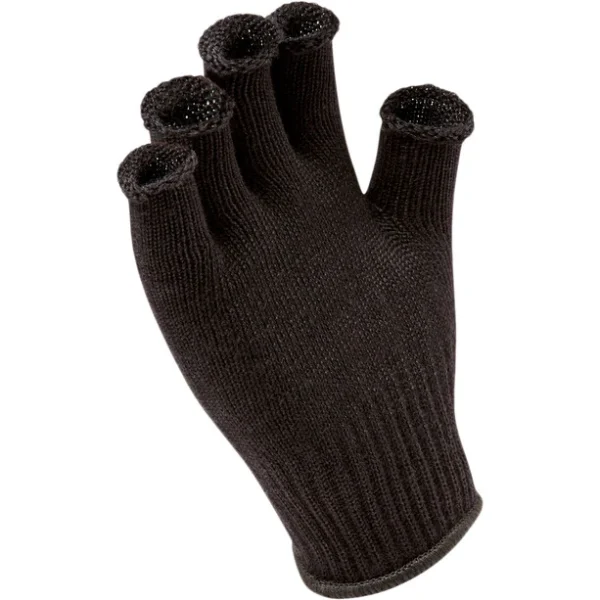 Protections acheteurs Sealskinz Solo Fingerless Merino Mitt Gants, Noir 3