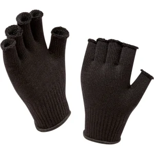 Protections acheteurs Sealskinz Solo Fingerless Merino Mitt Gants, Noir 9