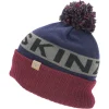 Sealskinz Water Repellent Cold Weather Bonnet à Pompon, Bleu/rouge site pas cher 5