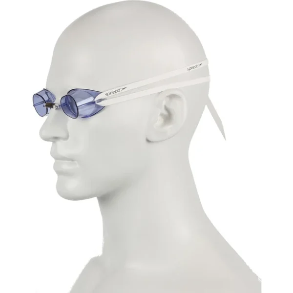 beauté Speedo Swedish Lunettes De Protection, Blanc/bleu 4