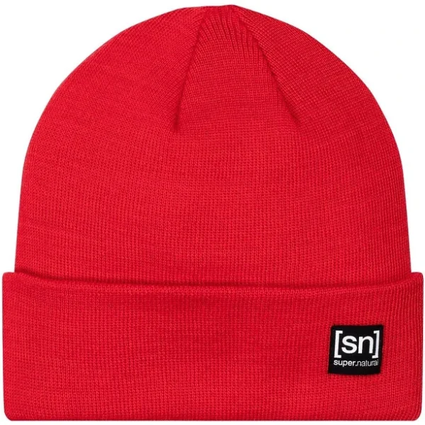 Super.natural Alpine Bonnet, Rouge en ligne vente 1