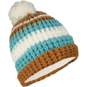 soldes luxe TROLLKIDS Hallingdal Casquette Bobble Fille, Bleu/marron 6