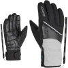 officiel Ziener Kaika AS AW Gants Femme, Noir/gris 7