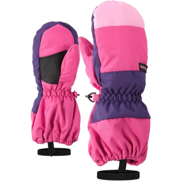 styles dernier cri Ziener Liwi AS Minis Gants Enfants En Bas âge, Rose/violet 1